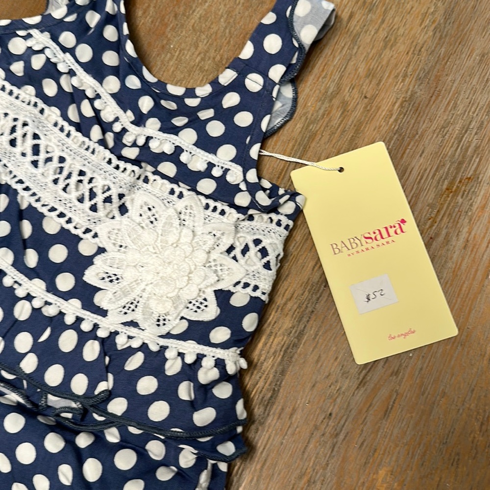 Polka dot jumpsuit